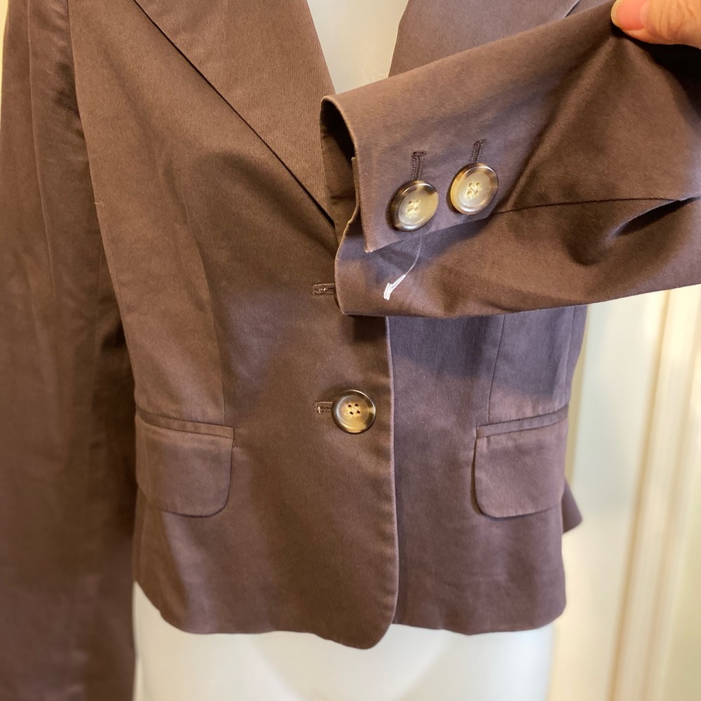 Banana Republic - Woman’s brown blazer, Size: 0 - Picture 4 of 7
